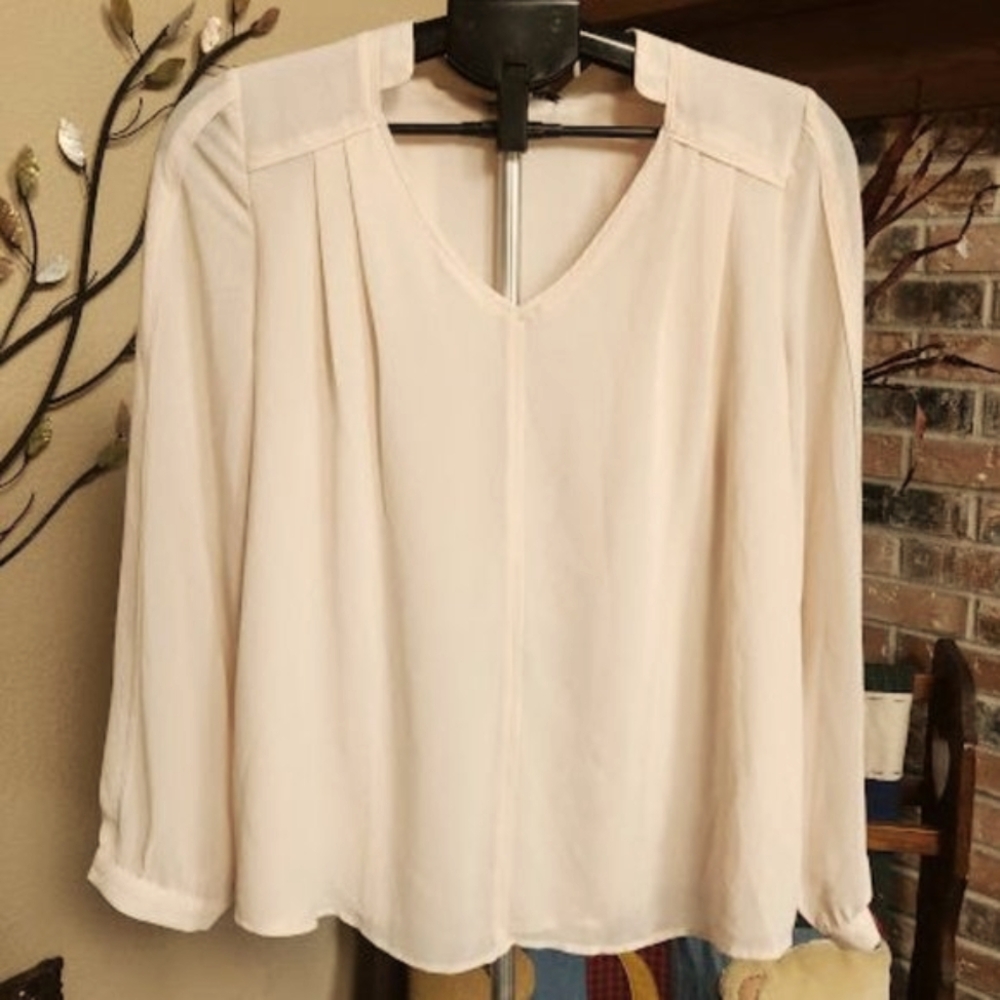 NWT Naked Zebra blouse sz large